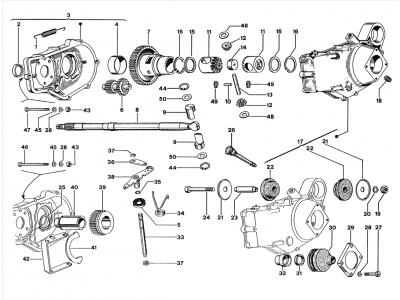 Differential - Axle safts